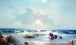 爆料海景油画视频,一场视觉盛宴的幕后故事