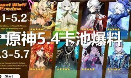 原神3.5最新卡池爆料,神秘新角色登场，元素组合再创新高